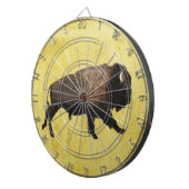 Galloping Bison Dartbord (Voorkant Rechts)