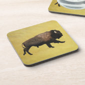 Galloping Bison Drankjes Onderzetter (Linkerzijde)