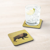 Galloping Bison Drankjes Onderzetter (Rechterzijde)