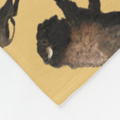 Galloping Bison Fleece Deken (Hoek)