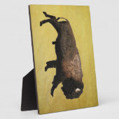 Galloping Bison Fotoplaat (Zijkant)