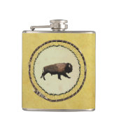 Galloping Bison Heupfles (Voorkant)