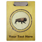 Galloping Bison Klembord (Voorkant)