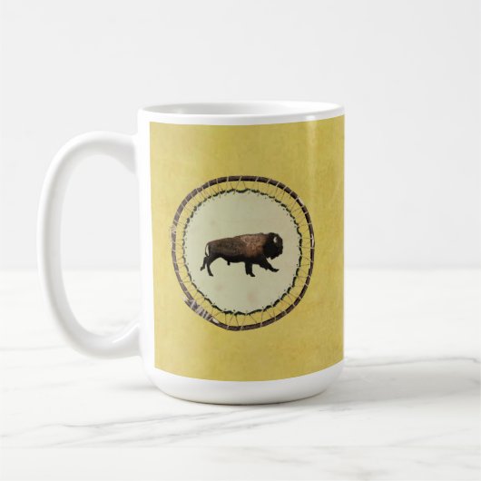 Galloping Bison Koffiemok (Links)