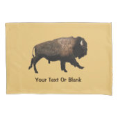 Galloping Bison Kussensloop (Voorkant)