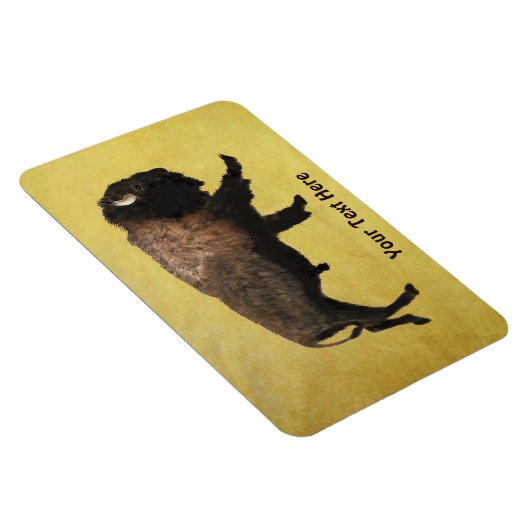Galloping Bison Magneet (Rechterzijde)