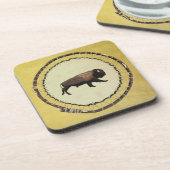 Galloping Bison Onderzetter (Linkerzijde)