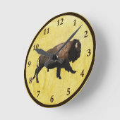 Galloping Bison Ronde Klok (Hoek)
