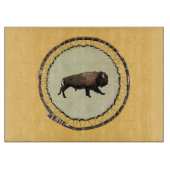 Galloping Bison Snijplank (Voorkant)