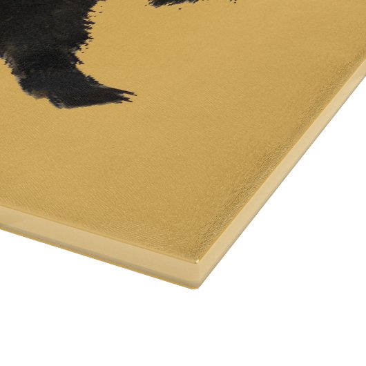 Galloping Bison Snijplank (Hoek)