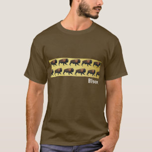 Galloping Bison T-shirt