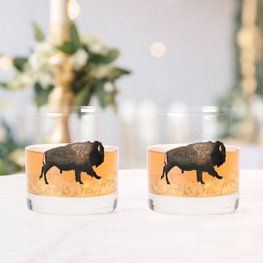 Galloping Bison Whisky Glas (Insitu (Huwelijk))