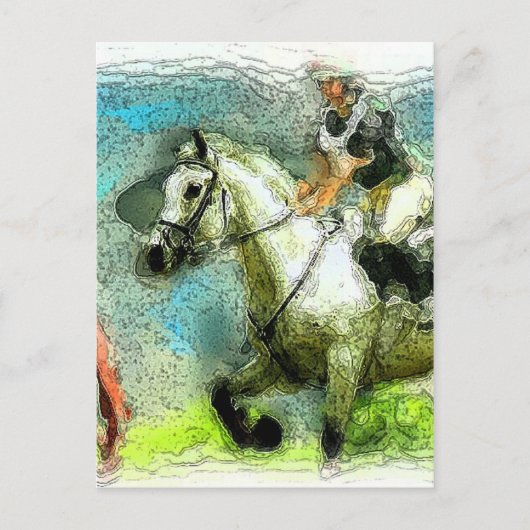 Galloping Briefkaart (Voorkant)