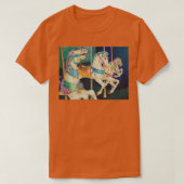 Galloping Carousel Horses T-shirt (Design voorkant)