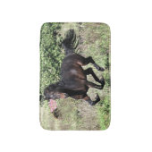 Galloping Chestnut Horse Badmat (Voorkant Verticaal)