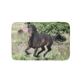 Galloping Chestnut Horse Badmat (Voorkant)