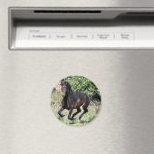 Galloping Chestnut Horse Magneet (Insitu (Vaatwasser))
