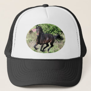 Galloping Chestnut Horse Trucker Pet