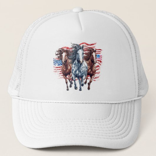 Galloping Freedom Trucker Pet (Voorkant)