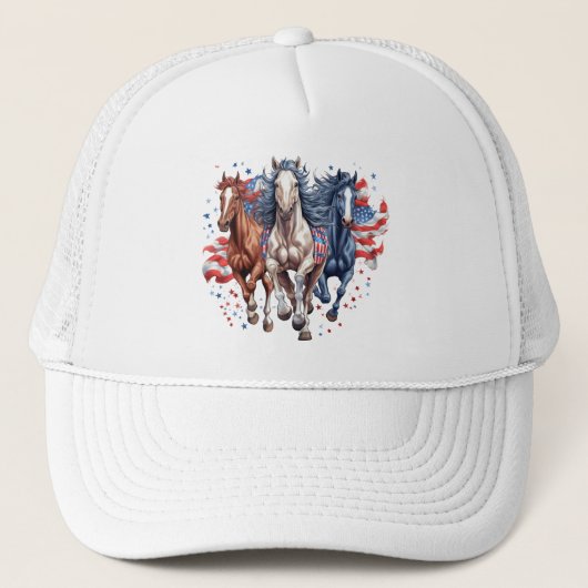 Galloping Freedom Trucker Pet (Voorkant)