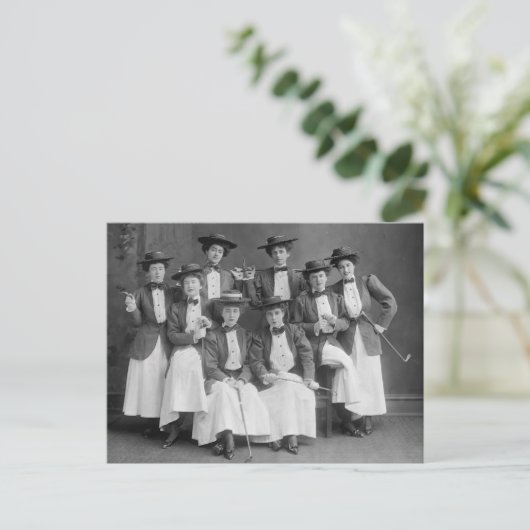 Galloping Gaily Chorus, begin jaren 1900 Briefkaart (Staand voorkant)