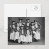 Galloping Gaily Chorus, begin jaren 1900 Briefkaart (Voorkant / Achterkant)