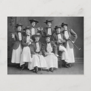 Galloping Gaily Chorus, begin jaren 1900 Briefkaart