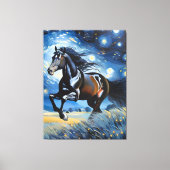 Galloping Horse Canvas Afdruk (Voorkant)