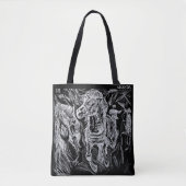 Galloping Horse – Edvard Munch Personalized Tote Bag (Voorkant)