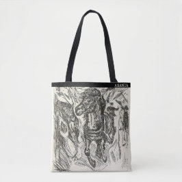 Galloping Horse – Edvard Munch – Personalized Tote Bag
