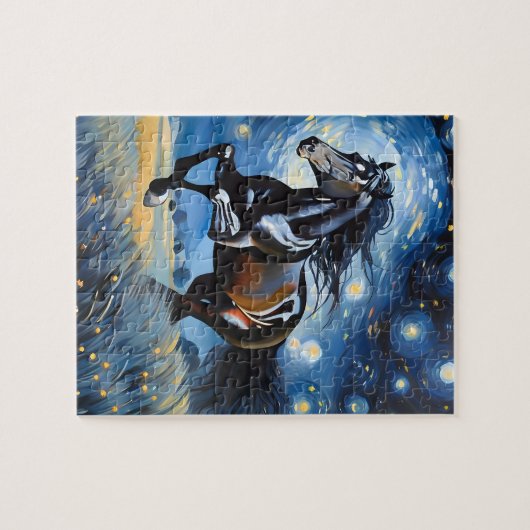 Galloping Horse Legpuzzel (Horizontaal)