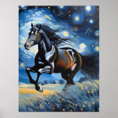 Galloping Horse Poster (Voorkant)