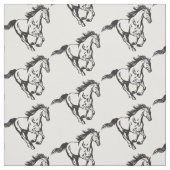 Galloping Horse Stof (Swatch)