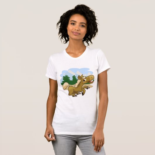 Galloping Horse T-shirt (Voorkant volledig)