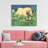 Galloping Horse van Giovanni Segantini,  kunst Canvas Afdruk (Insitu (Woonkamer))