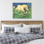 Galloping Horse van Giovanni Segantini,  kunst Canvas Afdruk (Insitu (Slaapkamer))