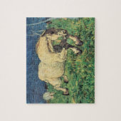 Galloping Horse van Giovanni Segantini, kunst Legpuzzel (Verticaal)