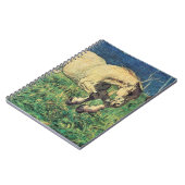 Galloping Horse van Giovanni Segantini,  kunst Notitieboek (Linkerzijde)