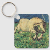 Galloping Horse van Giovanni Segantini,  kunst Sleutelhanger (Voorkant)