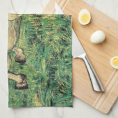 Galloping Horse van Giovanni Segantini,  kunst Theedoek (Quarter Fold)