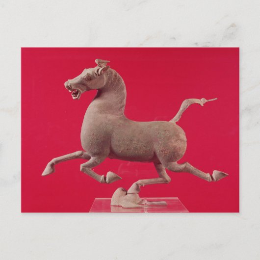 Galloping horse with one Hoof Resting on a Briefkaart (Voorkant)