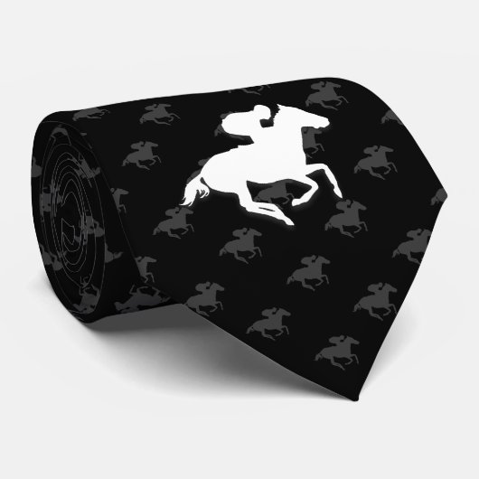 Galloping Horseman | Sport Giften Stropdas (Opgerold)
