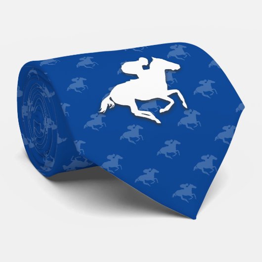 Galloping Horseman | Sport Giften Stropdas (Opgerold)
