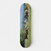 Galloping Horses Persoonlijk Skateboard (Voorkant)