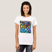 Galloping Horses T-shirt (Voorkant volledig)