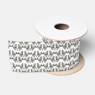Galloping Leopard Appaloosa Horse Ribbon Satijnen Lint