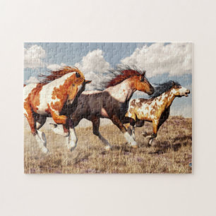 Galloping Mustangs Legpuzzel