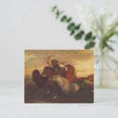 Galloping Outlaw (Cowboy on Horseback) (paarden) Kaart (Staand voorkant)