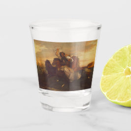 Galloping Outlaw (Cowboy on Horseback) (paarden) Shot Glas