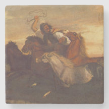 Galloping Outlaw (Cowboy on Horseback) (paarden)